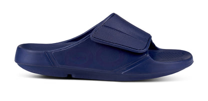OOfos Women's OOahh Sport Flex Sandal - Navy