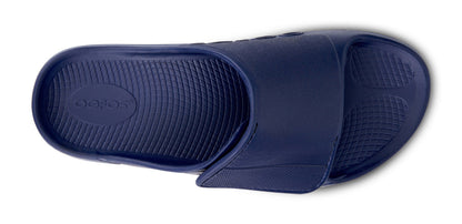 OOfos Women's OOahh Sport Flex Sandal - Navy