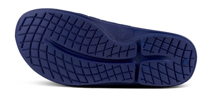 OOfos Men's OOahh Sport Flex Sandal - Navy