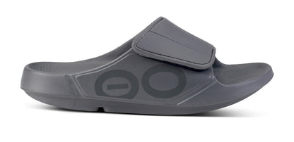 OOfos Women's OOahh Sport Flex Sandal - Slate