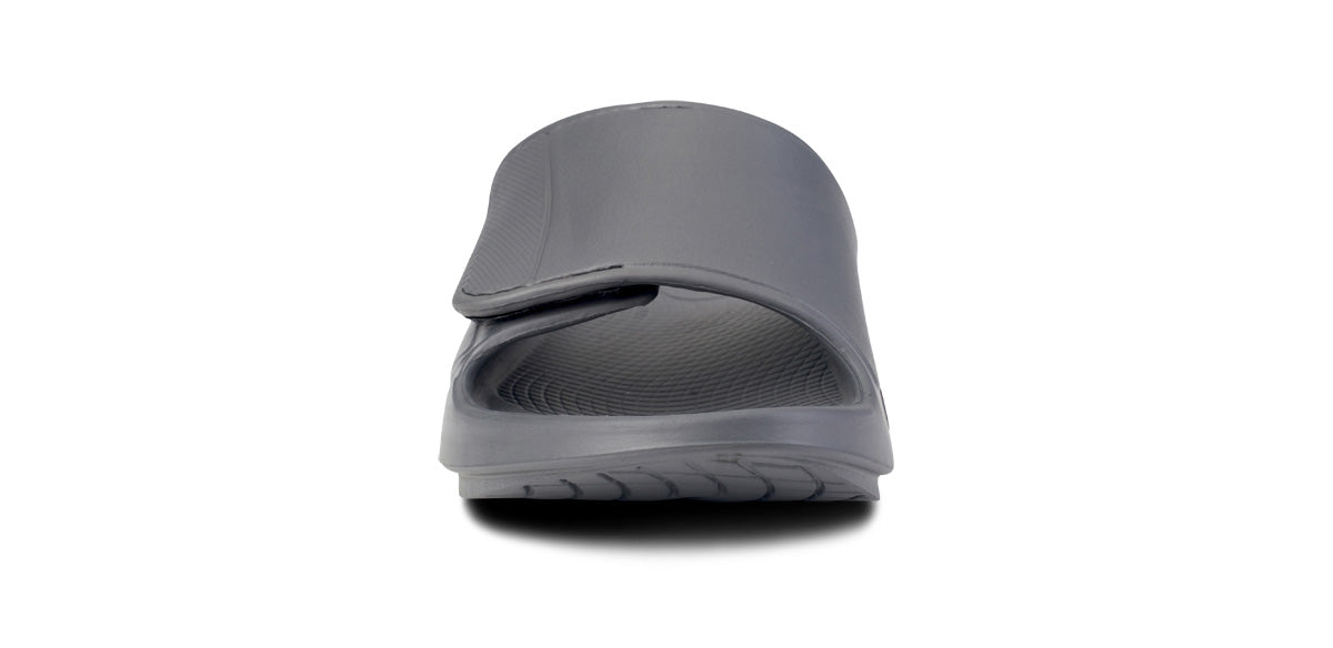 OOfos Men's OOahh Sport Flex Sandal - Slate