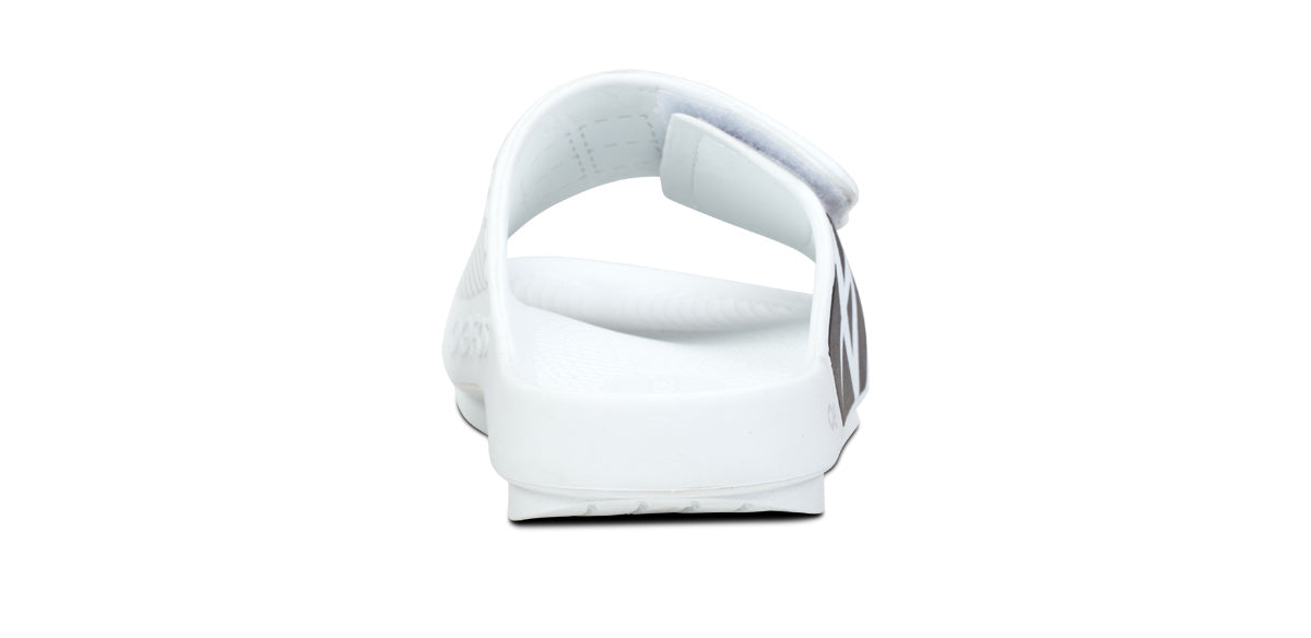  BAUER/OOFOS Women's OOahh Sport Flex Sandal – White
