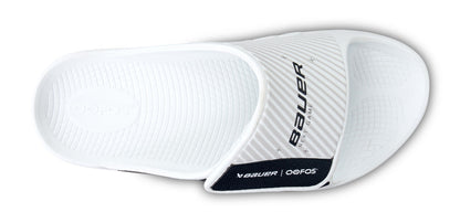  BAUER/OOFOS Women's OOahh Sport Flex Sandal – White