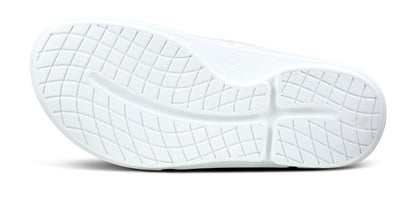  BAUER/OOFOS Men's OOahh Sport Flex Sandal – White