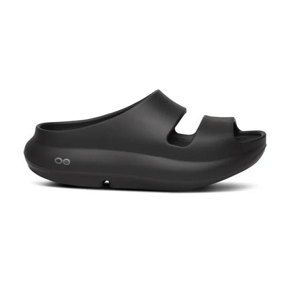 OOfos Women's OOyea Sandal - Black - Regular (B)