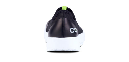 OOfos Women's OOmg EeZee Low Shoe - White Black