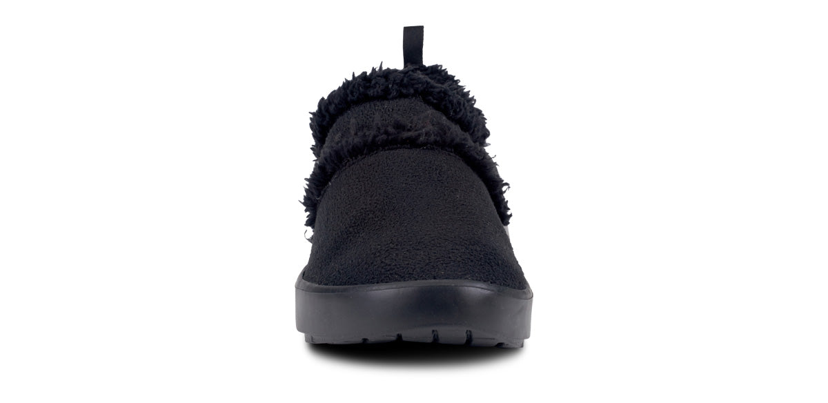 OOfos Women's OOcoozie Low Shoe - Black