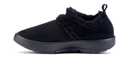 OOfos Women's OOcoozie Low Shoe - Black