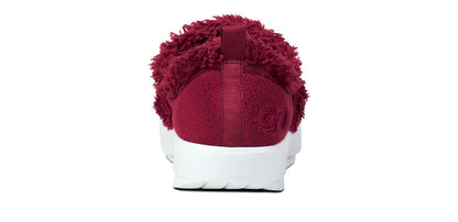 OOfos Women's OOcoozie Low Shoe - Cabernet