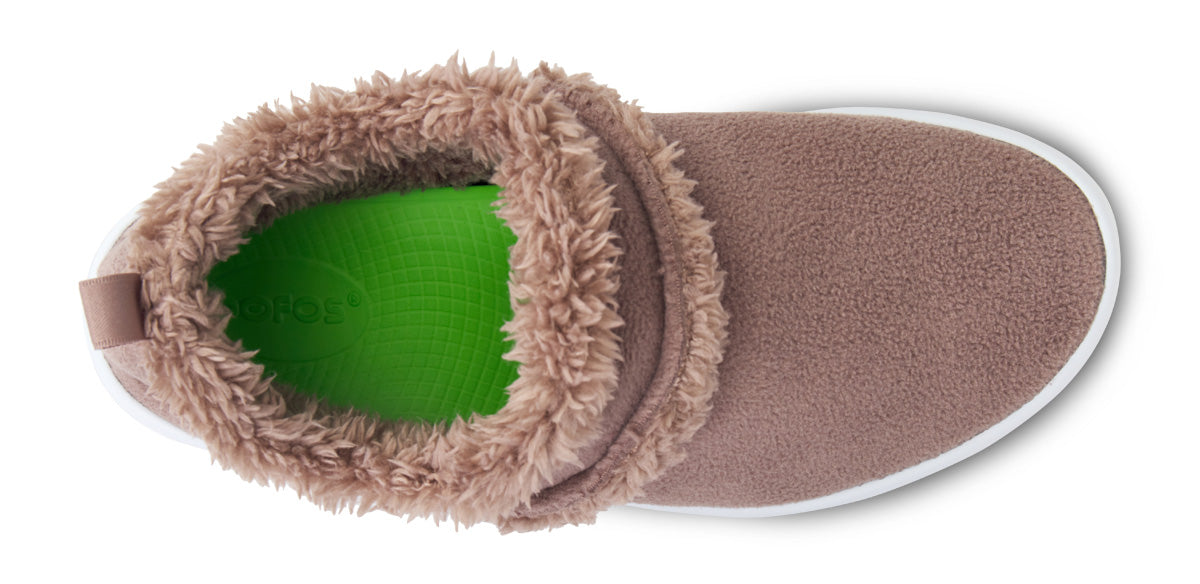 OOfos Women's OOcoozie Low Shoe - Chocolate