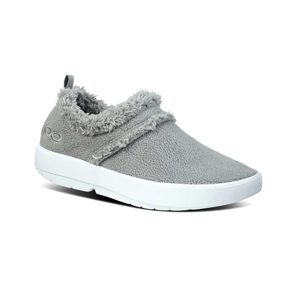 OOfos Womnen's OOcoozie Low Recovery Shoe - Slate - Regular (B)