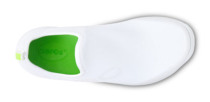 OOfos Women's OOmg Sport Low Shoe - White