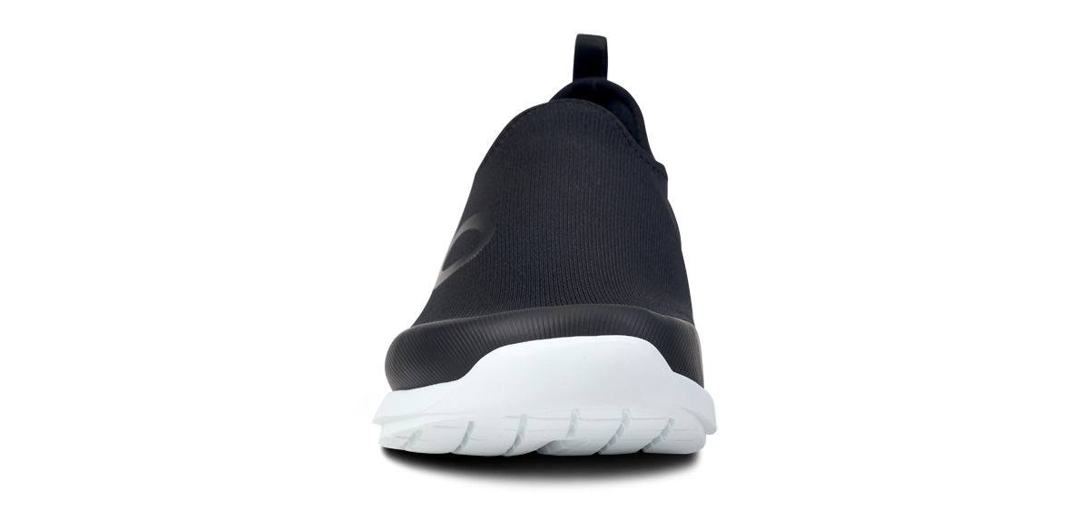 OOfos Women's OOmg Sport Low Shoe - White Black