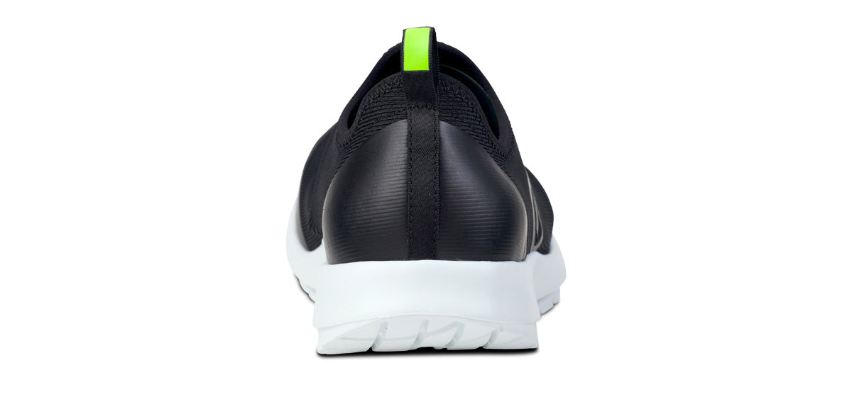 OOfos Women's OOmg Sport Low Shoe - White Black