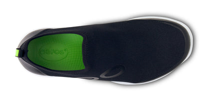 OOfos Women's OOmg Sport Low Shoe - White Black