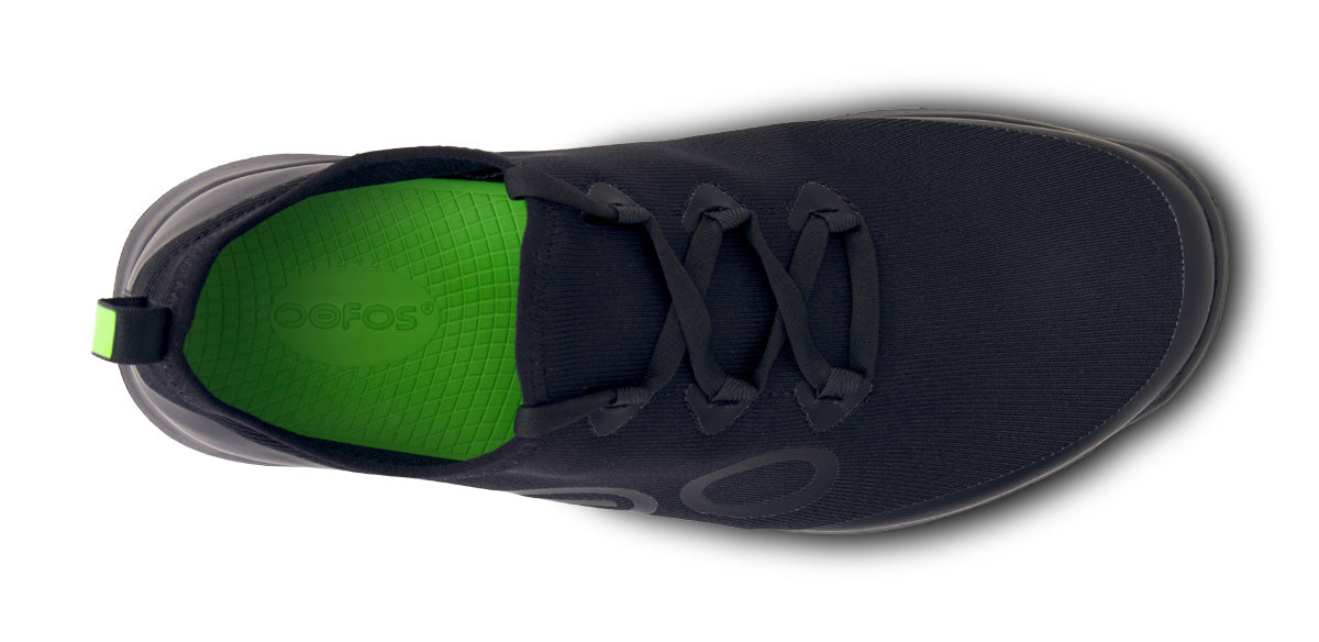 OOfos Women's OOmg Sport LS Low Shoe - Black