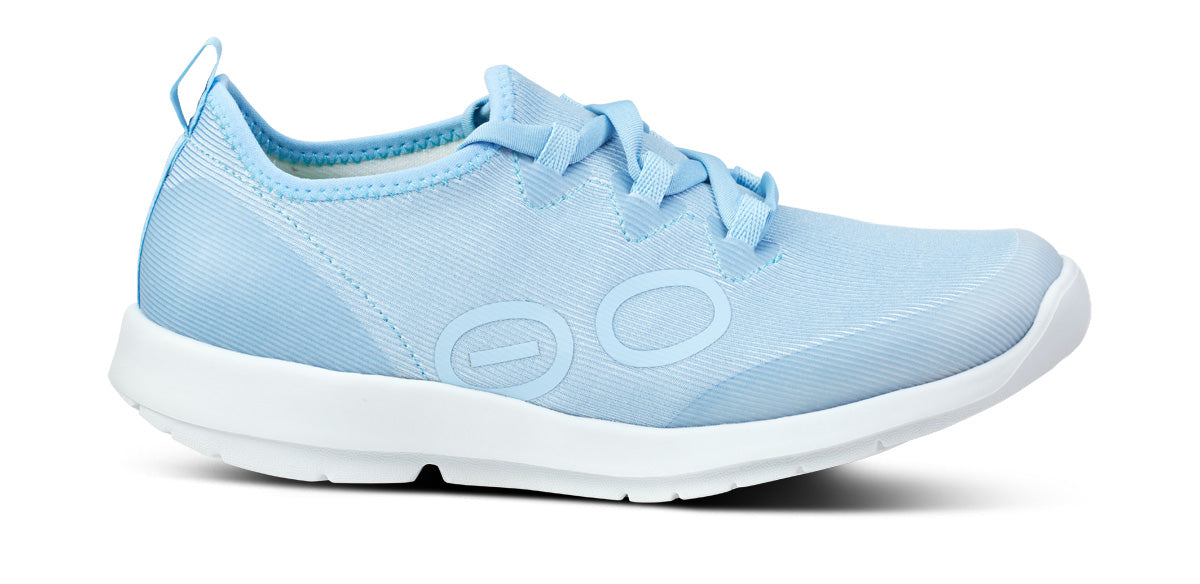 OOfos Women's OOmg Sport LS Low Shoe - Carolina Blue