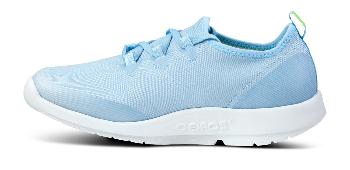 OOfos Women's OOmg Sport LS Low Shoe - Carolina Blue