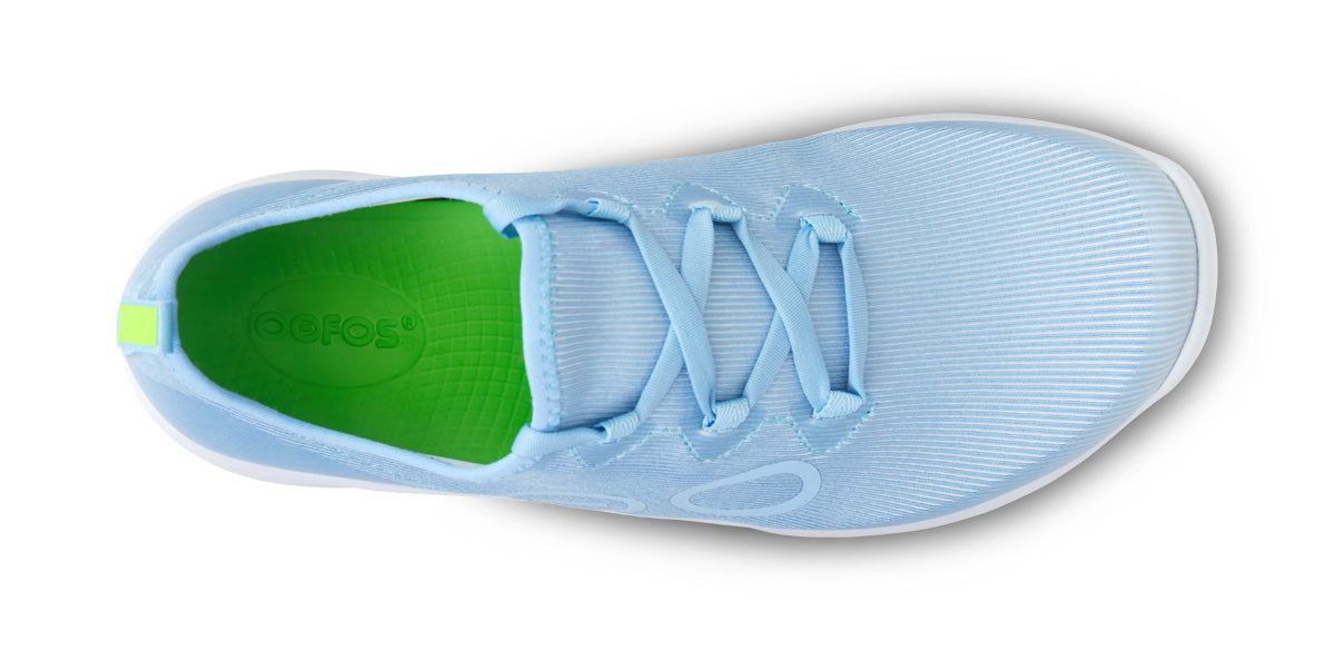 OOfos Women's OOmg Sport LS Low Shoe - Carolina Blue