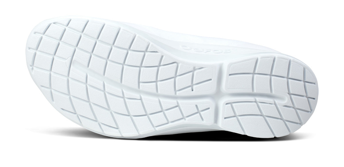 OOfos Women's OOmg Sport LS Low Shoe - White