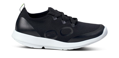 OOfos Women's OOmg Sport LS Low Shoe - White Black