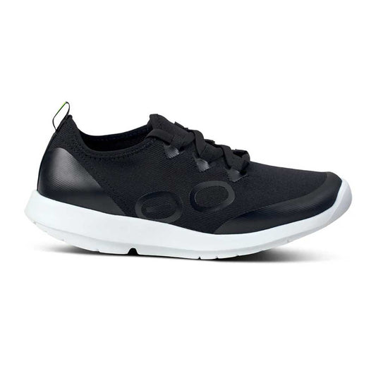 OOfos Women's OOmg Sport LS Shoe - White/Black - Regular (B)