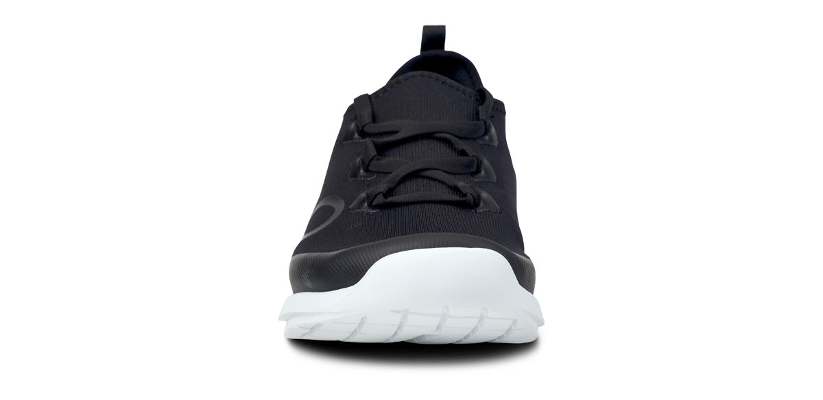 OOfos Women's OOmg Sport LS Low Shoe - White Black
