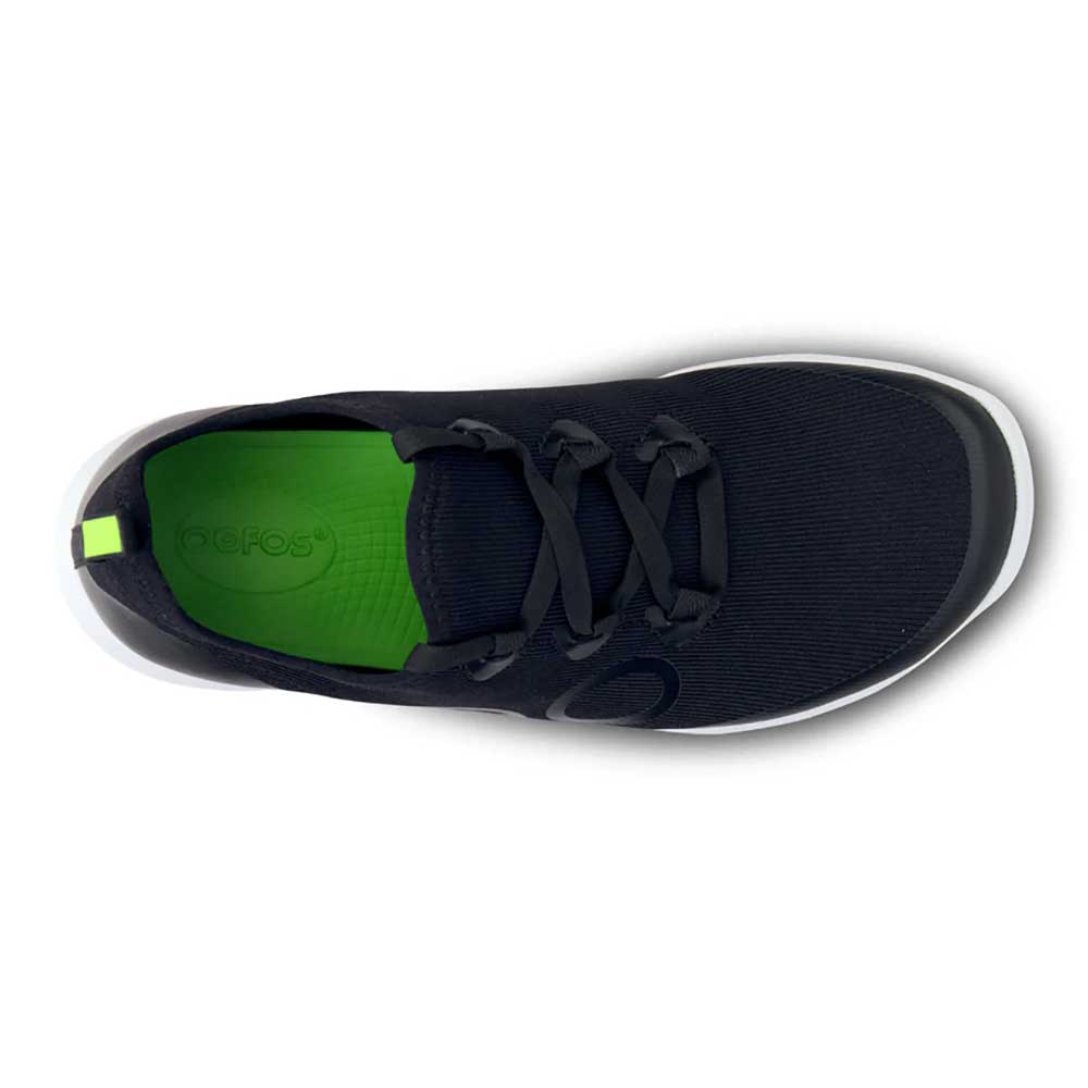 OOfos Women's OOmg Sport LS Shoe - White/Black - Regular (B)