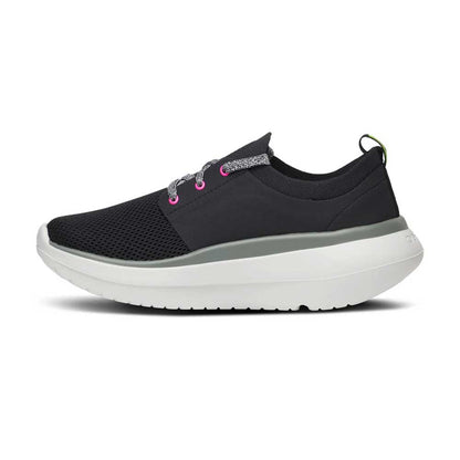 OOfos Women's OOmy Stride - White/Black - Regular (B)