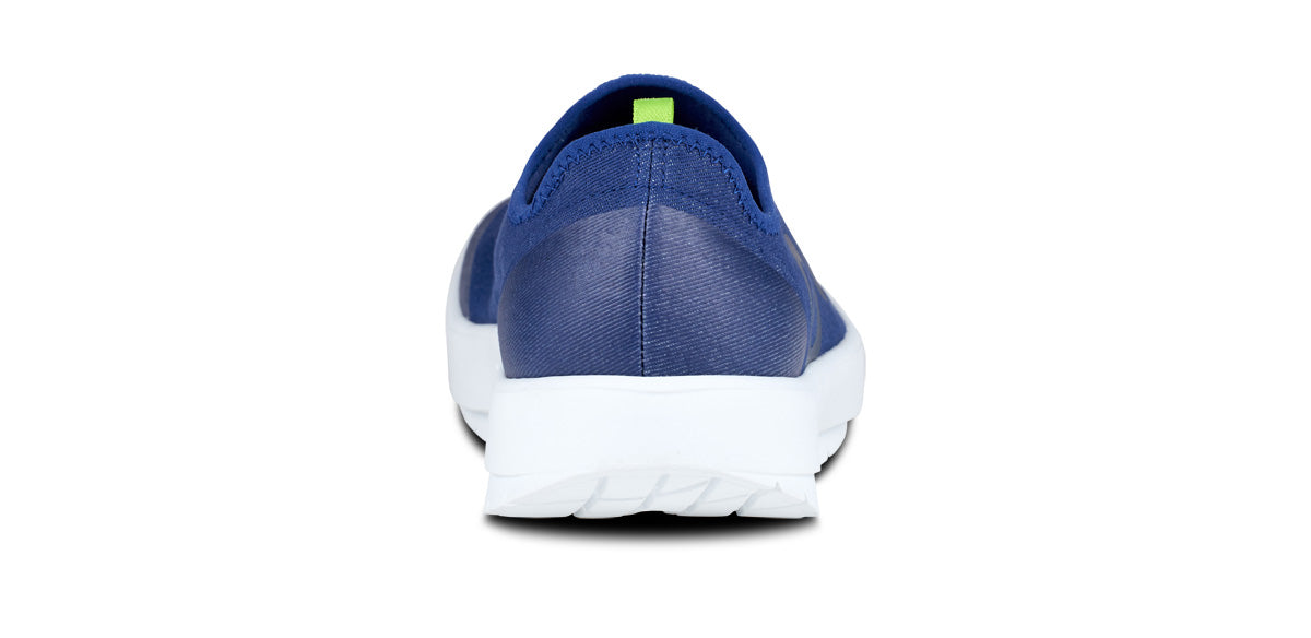 OOfos Men's OOmg EeZee Low Shoe - White Navy
