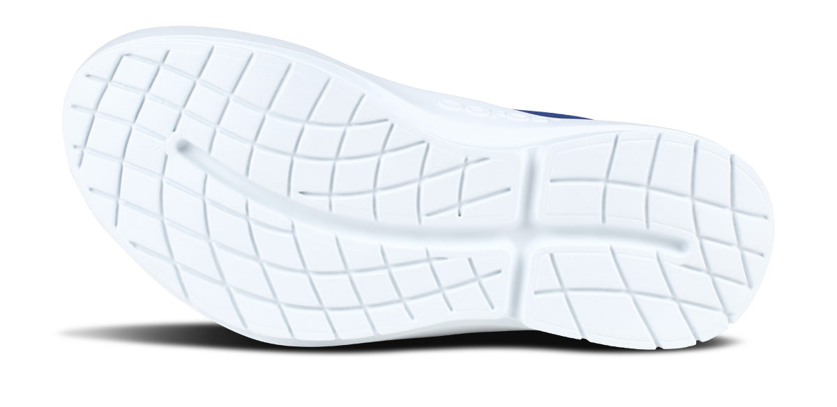 OOfos Men's OOmg EeZee Low Shoe - White Navy