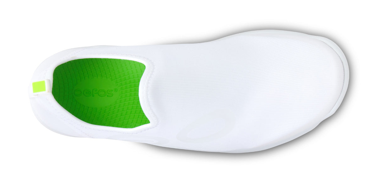 OOfos Men's OOmg Sport Low Shoe - White