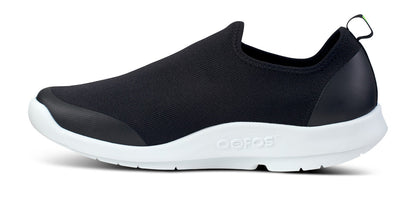 OOfos Men's OOmg Sport Low Shoe - White Black