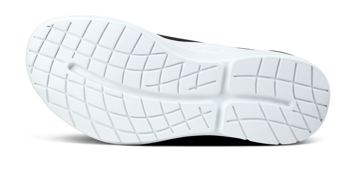OOfos Men's OOmg Sport Low Shoe - White Black