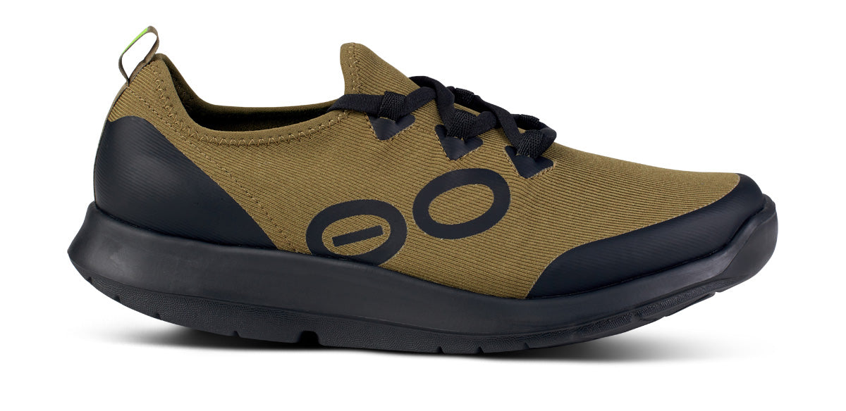 OOfos Men's OOmg Sport LS Low Shoe - Tactical Green