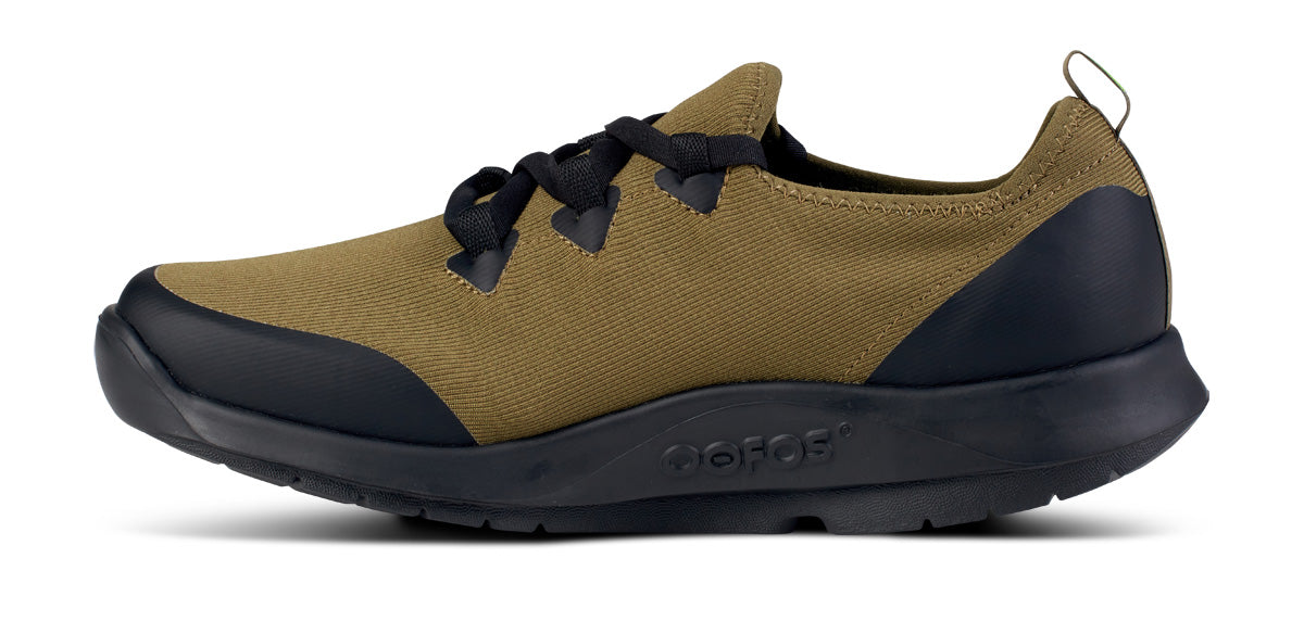 OOfos Men's OOmg Sport LS Low Shoe - Tactical Green