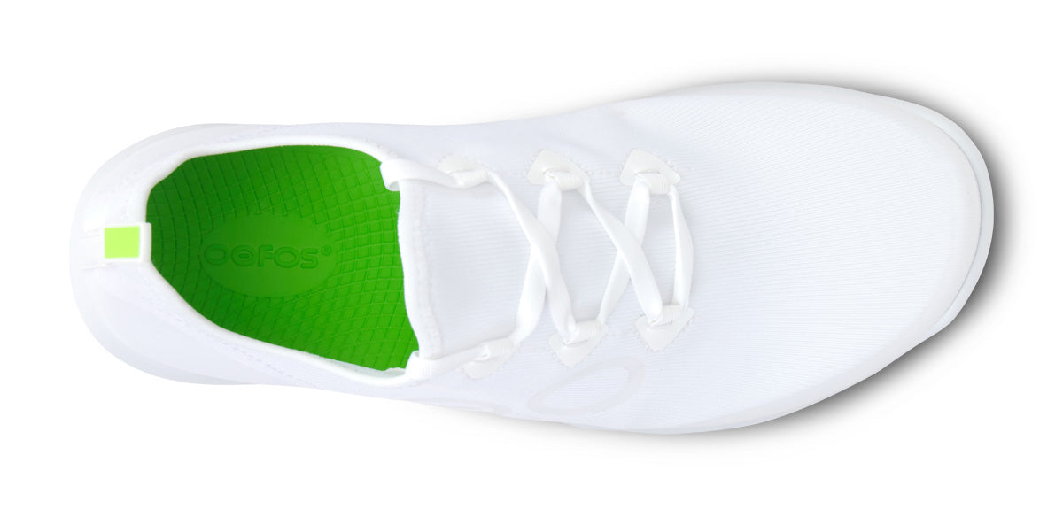 OOfos Men's OOmg Sport LS Low Shoe - White