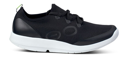 OOfos Men's OOmg Sport LS Low Shoe - White Black