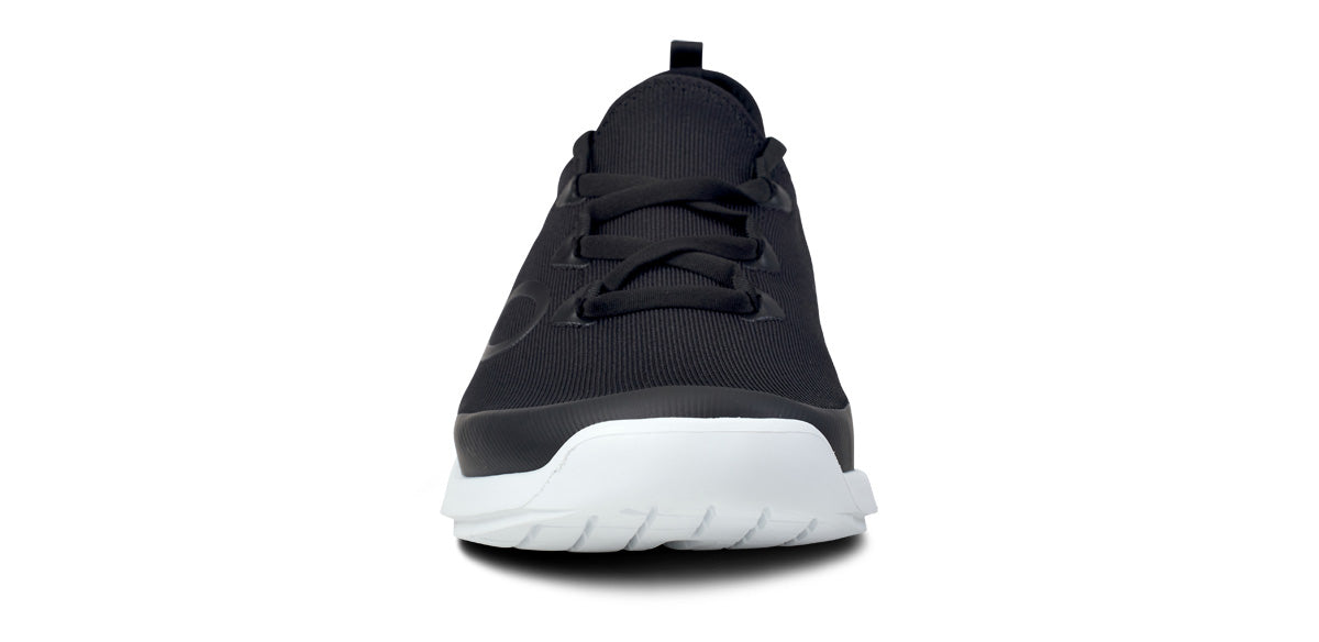 OOfos Men's OOmg Sport LS Low Shoe - White Black