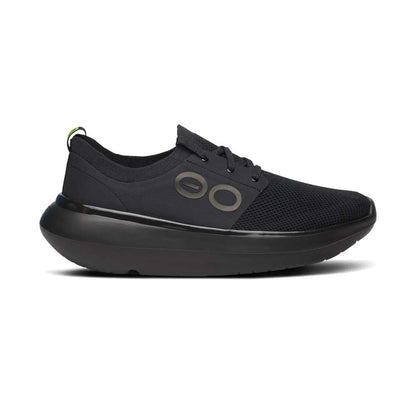 OOfos Men's Oomy Stride Recovery Shoe - Black/Black - Regular (D)