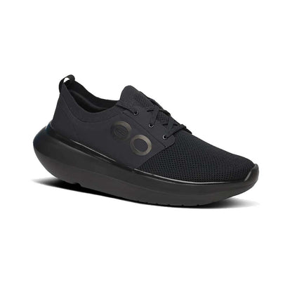 OOfos Men's Oomy Stride Recovery Shoe - Black/Black - Regular (D)