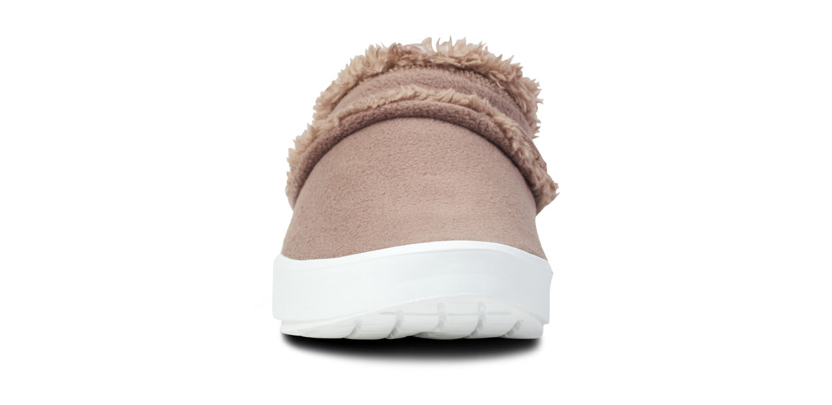 OOfos Women's OOcoozie Mule Shoe - Chocolate