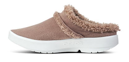 OOfos Women's OOcoozie Mule Shoe - Chocolate
