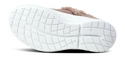 OOfos Women's OOcoozie Mule Shoe - Chocolate