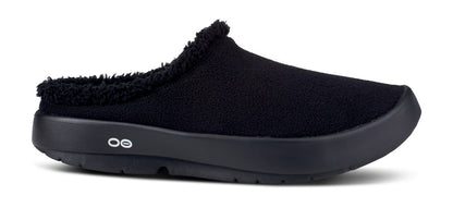 OOfos Men's OOcoozie Mule - Black