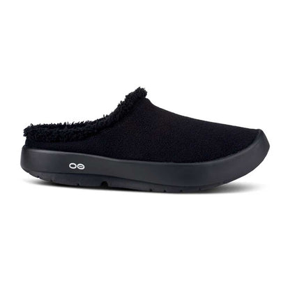 OOfos Women's OOcOOzie Mule - Black - Regular (B)