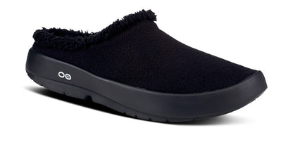 OOfos Men's OOcoozie Mule - Black