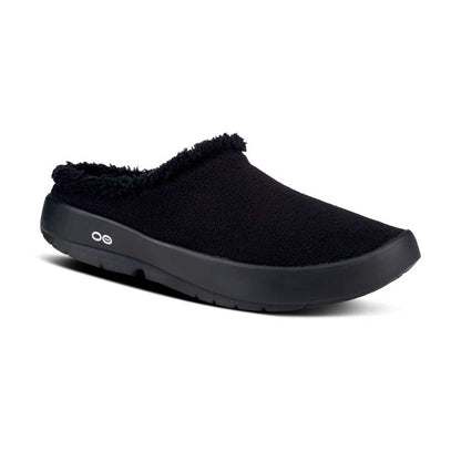 OOfos Women's OOcOOzie Mule - Black - Regular (B)