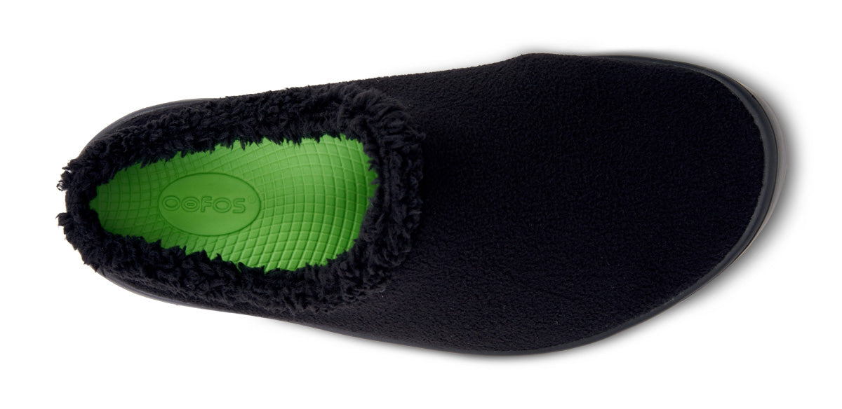 OOfos Men's OOcoozie Mule - Black