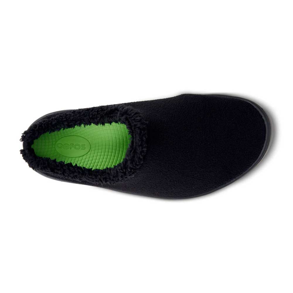 OOfos Women's OOcOOzie Mule - Black - Regular (B)